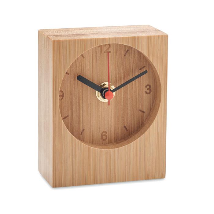 Horloge de table en bambou CLAMBU