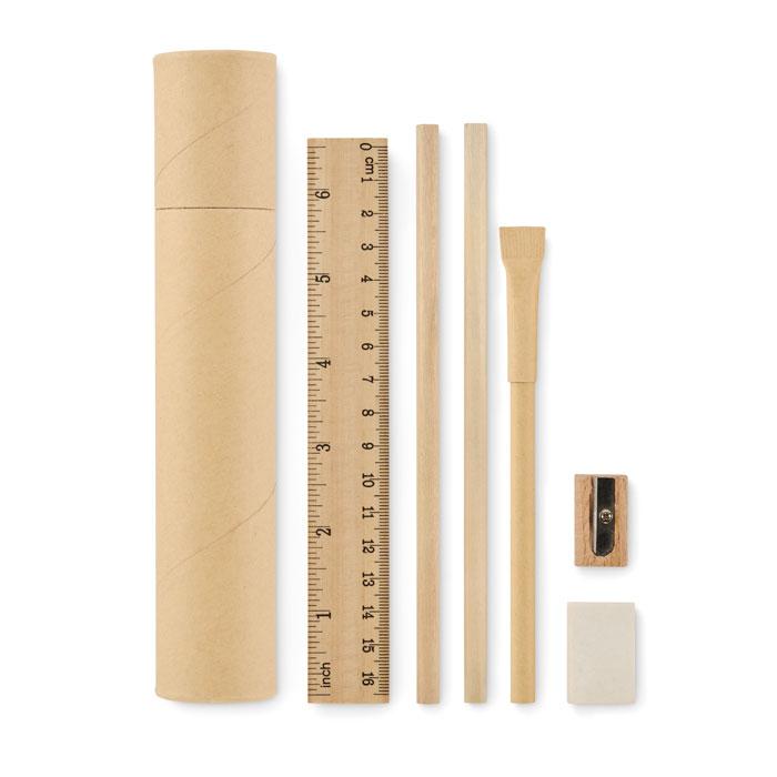 Set d'écriture tube en papier MEJU